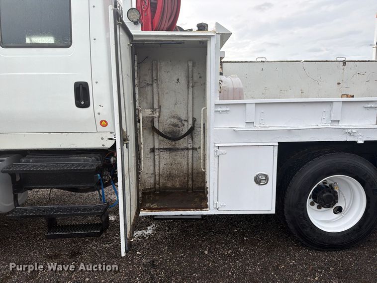 image for item EG9244 2011 International 7600 Crew Cab crane truck