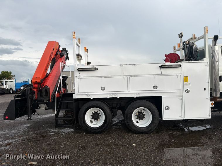 image for item EG9244 2011 International 7600 Crew Cab crane truck