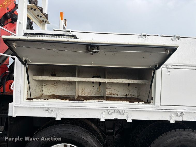 image for item EG9244 2011 International 7600 Crew Cab crane truck