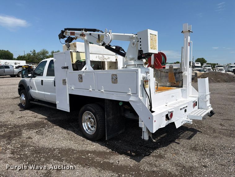 image for item EG9249 2015 Ford F550 Super Duty Crew Cab utility / service truck