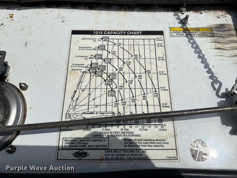 image for item EG9249 2015 Ford F550 Super Duty Crew Cab utility / service truck