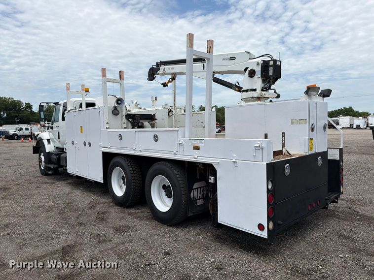 image for item EG9250 2009 International 7500 Ext. Cab utility / service truck