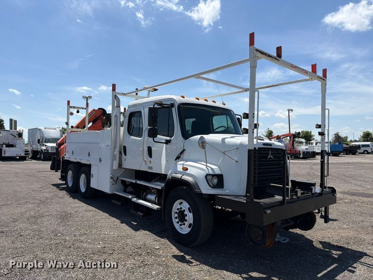 image for item EG9256 2013 Freightliner 108SD Crew Cab crane truck