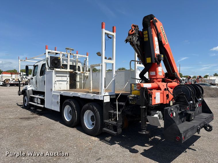 image for item EG9256 2013 Freightliner 108SD Crew Cab crane truck