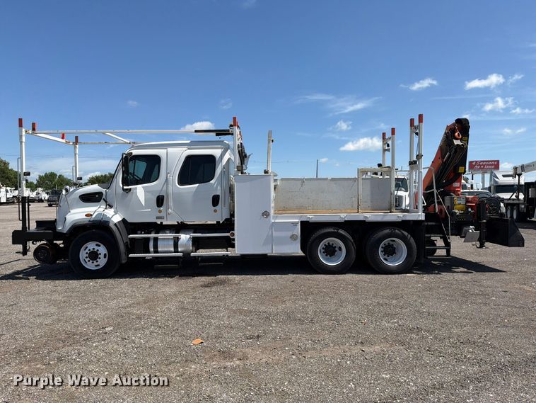 image for item EG9256 2013 Freightliner 108SD Crew Cab crane truck