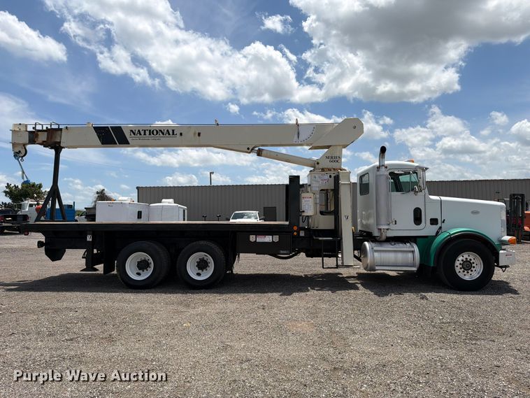 image for item EG9258 1997 Peterbilt 357 crane truck