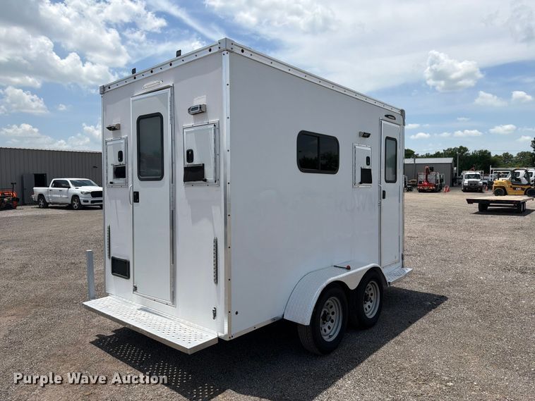 image for item EG9264 2022 Mobile Tech Trailers MTT712TA2 fiber optic splicing trailer