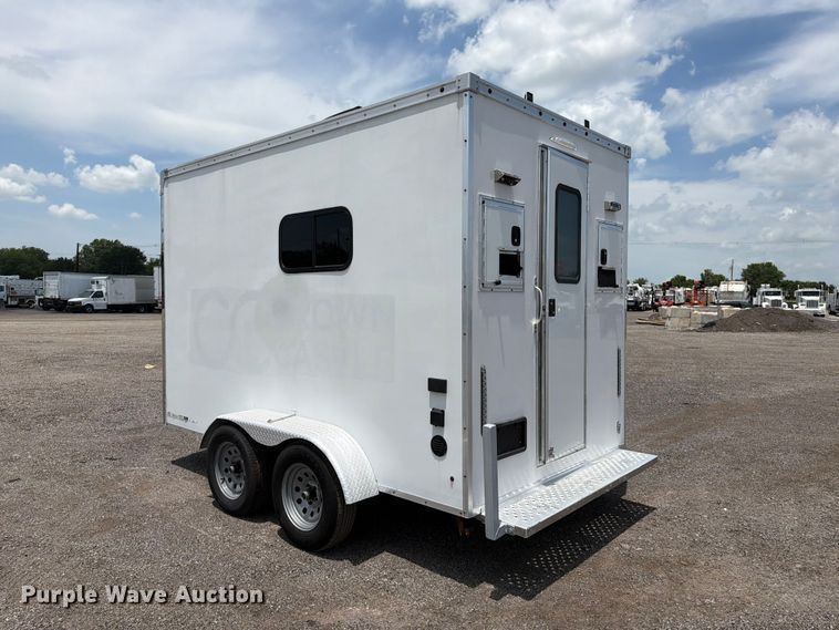 image for item EG9264 2022 Mobile Tech Trailers MTT712TA2 fiber optic splicing trailer