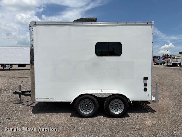image for item EG9264 2022 Mobile Tech Trailers MTT712TA2 fiber optic splicing trailer