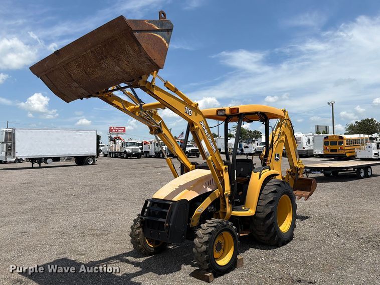 image for item EG9265 2003 John Deere 110 backhoe