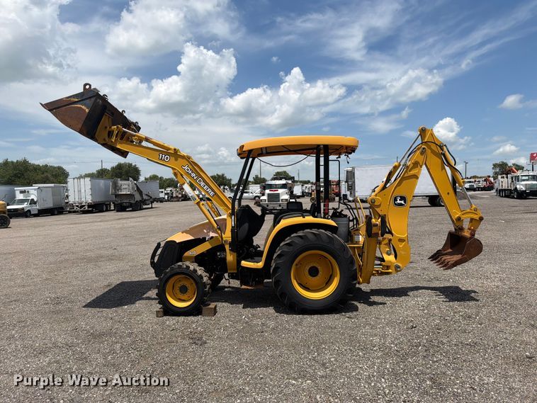 image for item EG9265 2003 John Deere 110 backhoe