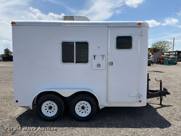 image for item EG9266 1994 Featherlite  Pelsue 12' FOST fiber optic splicing trailer