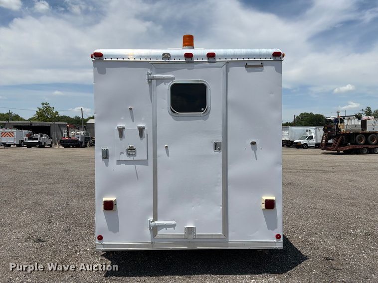 image for item EG9266 1994 Featherlite  Pelsue 12' FOST fiber optic splicing trailer