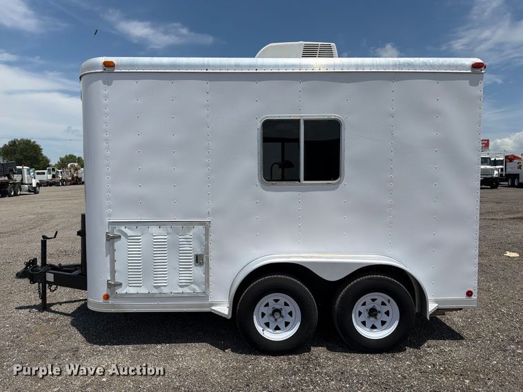 image for item EG9266 1994 Featherlite  Pelsue 12' FOST fiber optic splicing trailer
