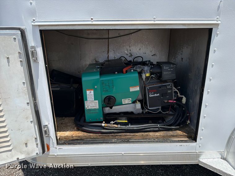 image for item EG9266 1994 Featherlite  Pelsue 12' FOST fiber optic splicing trailer