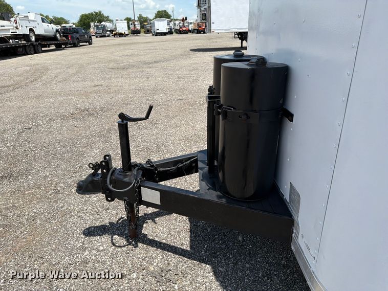 image for item EG9266 1994 Featherlite  Pelsue 12' FOST fiber optic splicing trailer