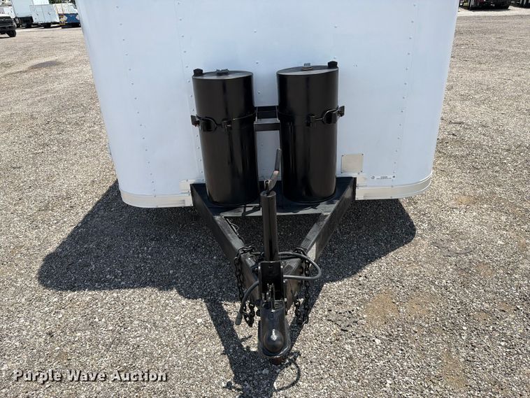 image for item EG9266 1994 Featherlite  Pelsue 12' FOST fiber optic splicing trailer