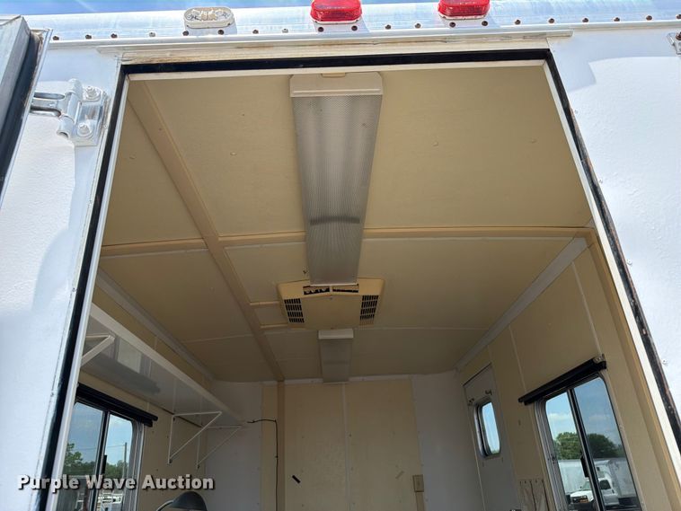 image for item EG9266 1994 Featherlite  Pelsue 12' FOST fiber optic splicing trailer