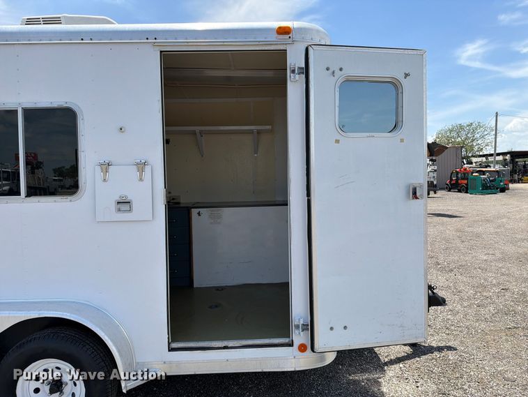 image for item EG9266 1994 Featherlite  Pelsue 12' FOST fiber optic splicing trailer