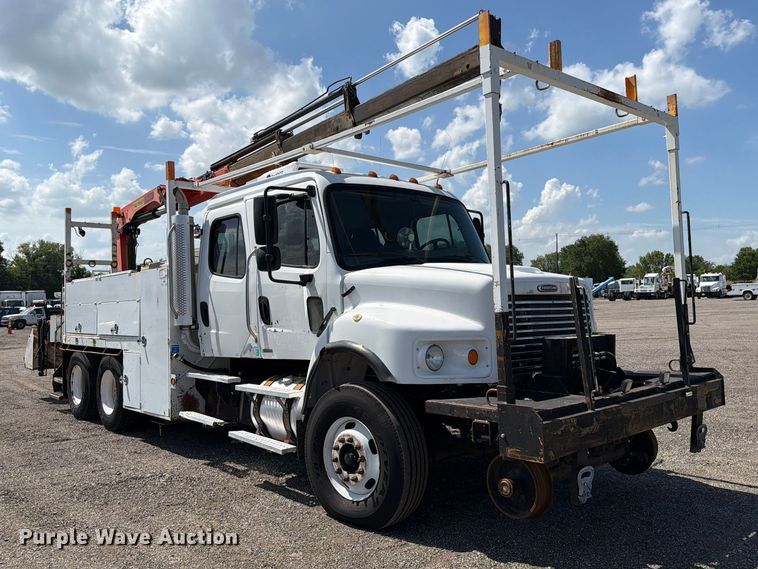 image for item EG9269 2007 Freightliner Business Class M2 Crew Cab crane truck