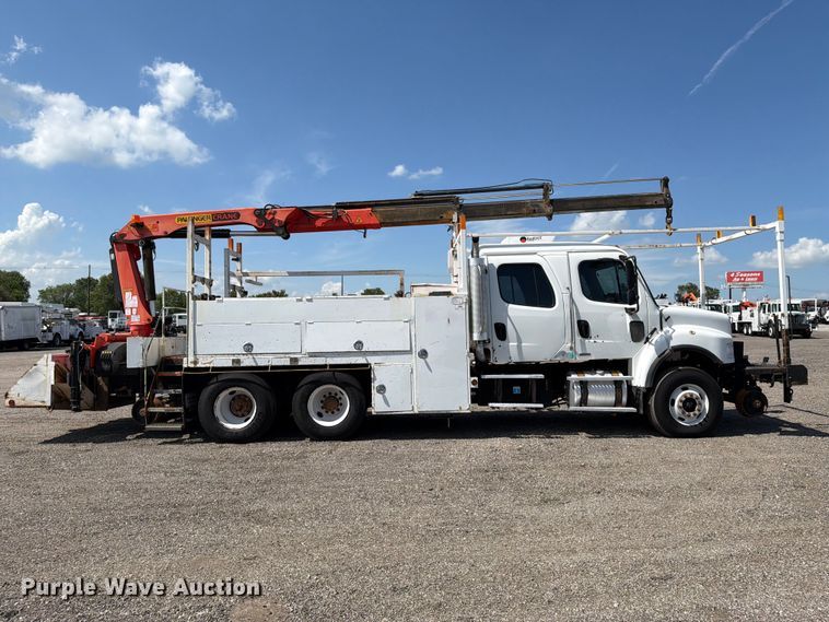 image for item EG9269 2007 Freightliner Business Class M2 Crew Cab crane truck