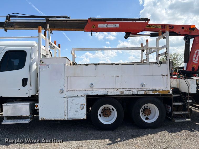 image for item EG9269 2007 Freightliner Business Class M2 Crew Cab crane truck