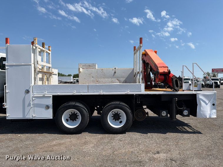image for item EG9276 2009 International 7500 Crew Cab crane truck
