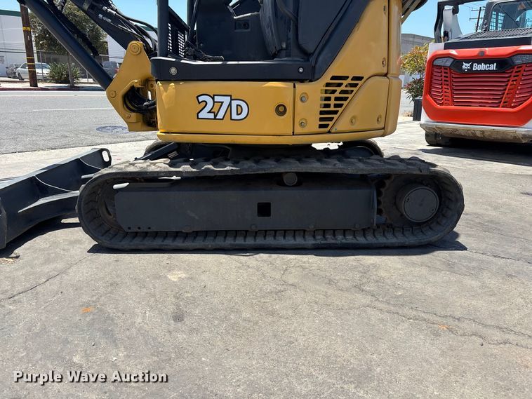 image for item EL2507 2014 John Deere 27D mini excavator