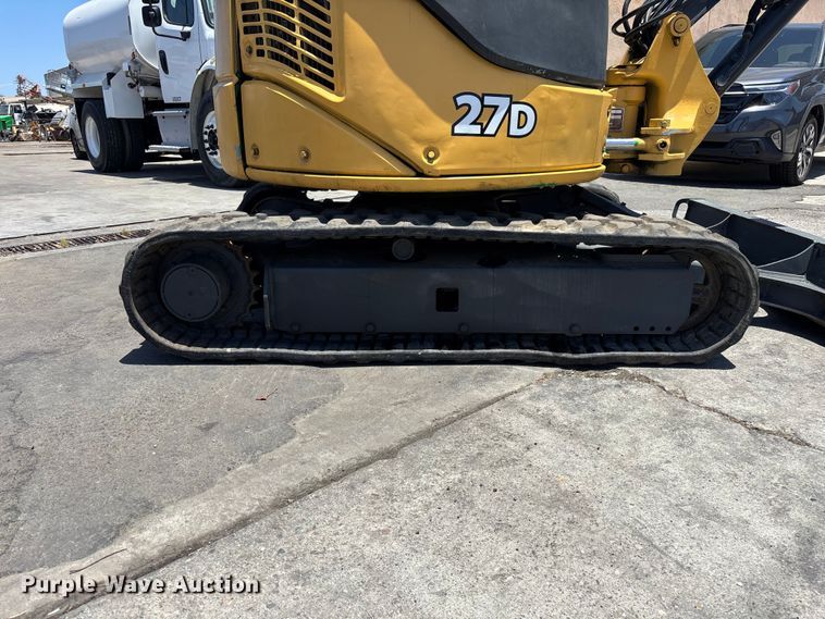 image for item EL2507 2014 John Deere 27D mini excavator