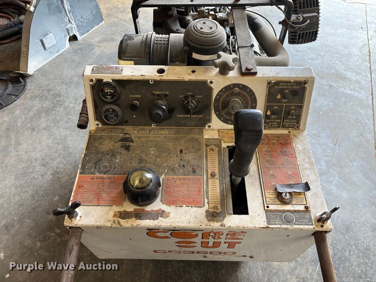 image for item EO4393 Diamond Core Cut CC3500 concrete saw