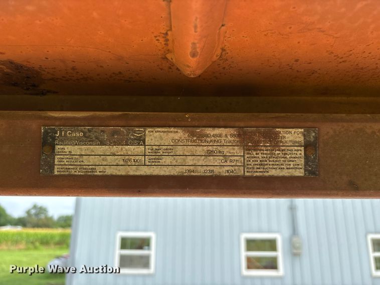 image for item EO4394 Case 480E backhoe