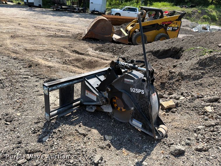 image for item EO8643 Erskine Attachments 925PS skid steer concrete saw