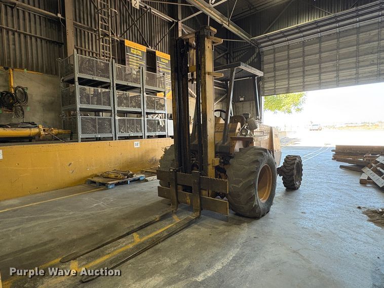 Case 580 E forklift