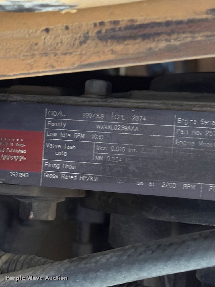 image for item EP3002 Case 580 E forklift