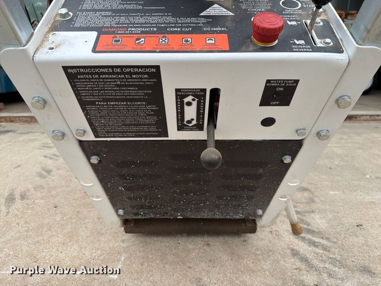 image for item ER1827 Diamond Core Cut CC1800XL concrete saw