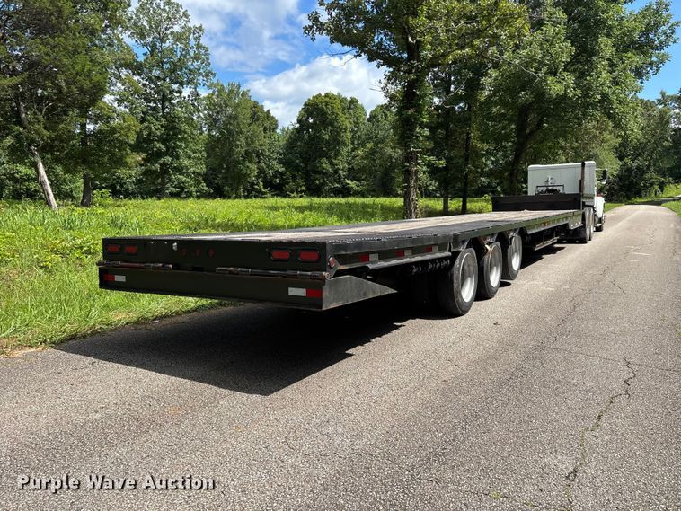 image for item ER3139 2001 Ledwell & Son's Enterprises 1L9 drop deck equipment trailer
