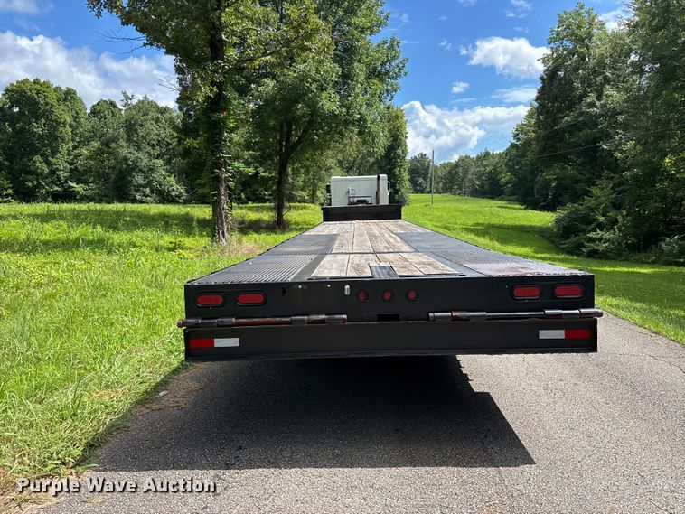 image for item ER3139 2001 Ledwell & Son's Enterprises 1L9 drop deck equipment trailer