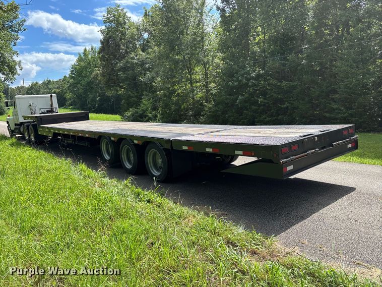image for item ER3139 2001 Ledwell & Son's Enterprises 1L9 drop deck equipment trailer