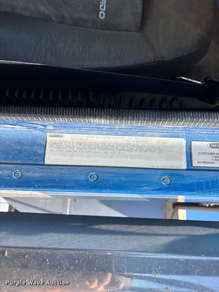 image for item ER7684 2007 Freightliner Coronado dump truck