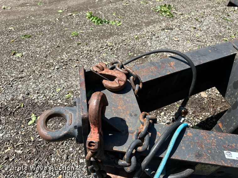 image for item ES6505 1997 Trail King tilt deck equipment trailer