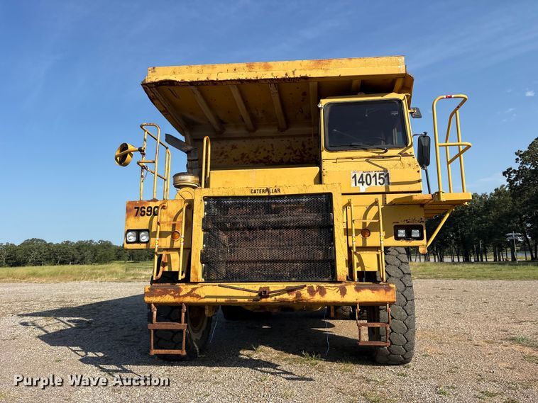 image for item ET0090 1990 Caterpillar 769C articulated haul truck