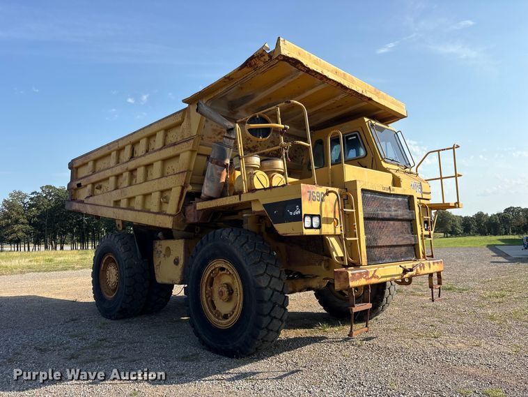 image for item ET0090 1990 Caterpillar 769C articulated haul truck