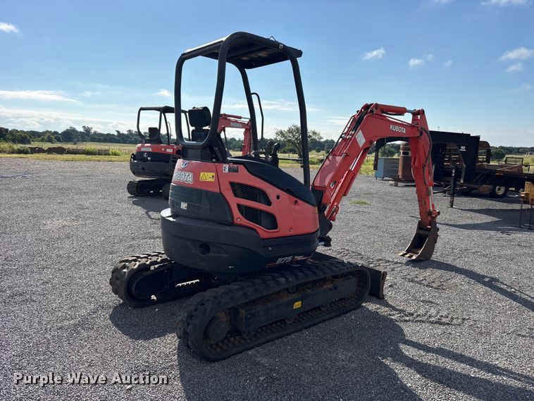 image for item ET0113 2020 Kubota U25 mini excavator
