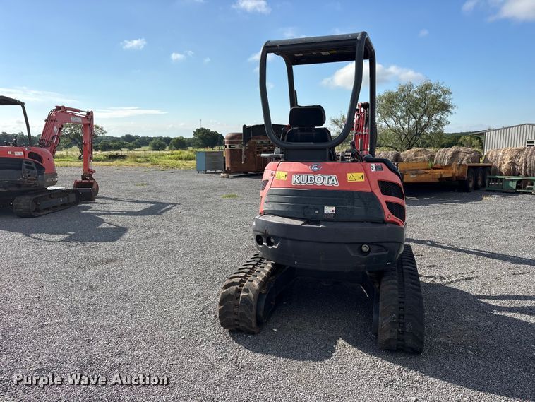image for item ET0113 2020 Kubota U25 mini excavator