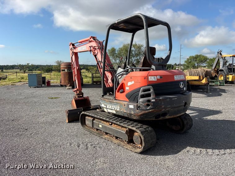 image for item ET0115 2013 Kubota KX121-3 mini excavator