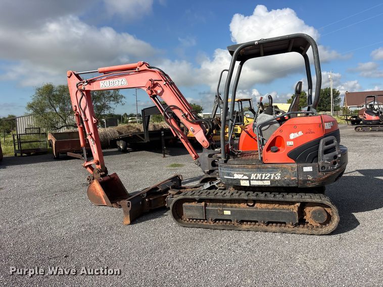 image for item ET0115 2013 Kubota KX121-3 mini excavator