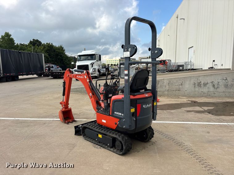 image for item ET0126 2021 Kubota K008-5 mini excavator