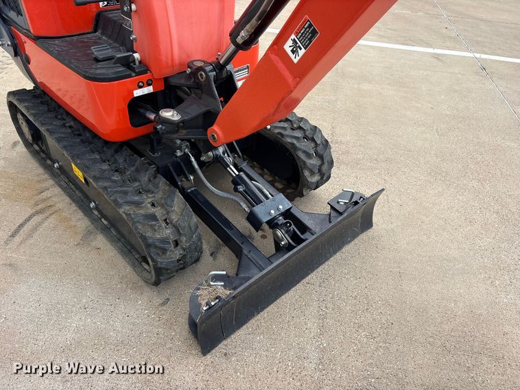 image for item ET0126 2021 Kubota K008-5 mini excavator