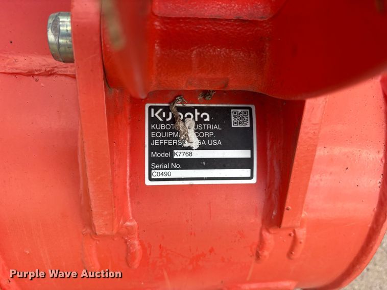 image for item ET0126 2021 Kubota K008-5 mini excavator