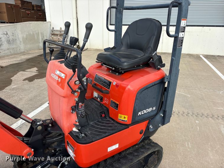 image for item ET0126 2021 Kubota K008-5 mini excavator